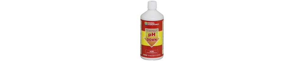 Tieni controllato il PH della tua coltivazione con i correttori!
